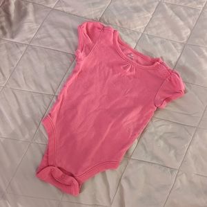 Pink onesie 3-6m